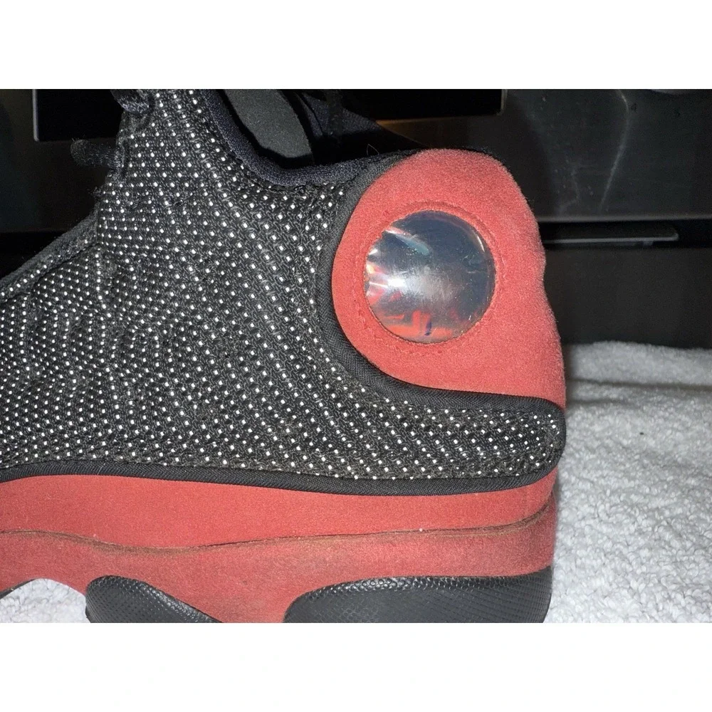Air Jordan 13‎ Bred Retro Size 6.5y GS Black Red Sneakers 2017 414574-004